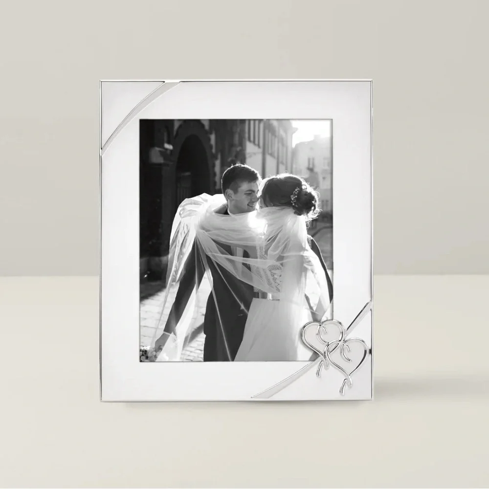 Lenox True Love 8x10” Photo Frame Silver Plated